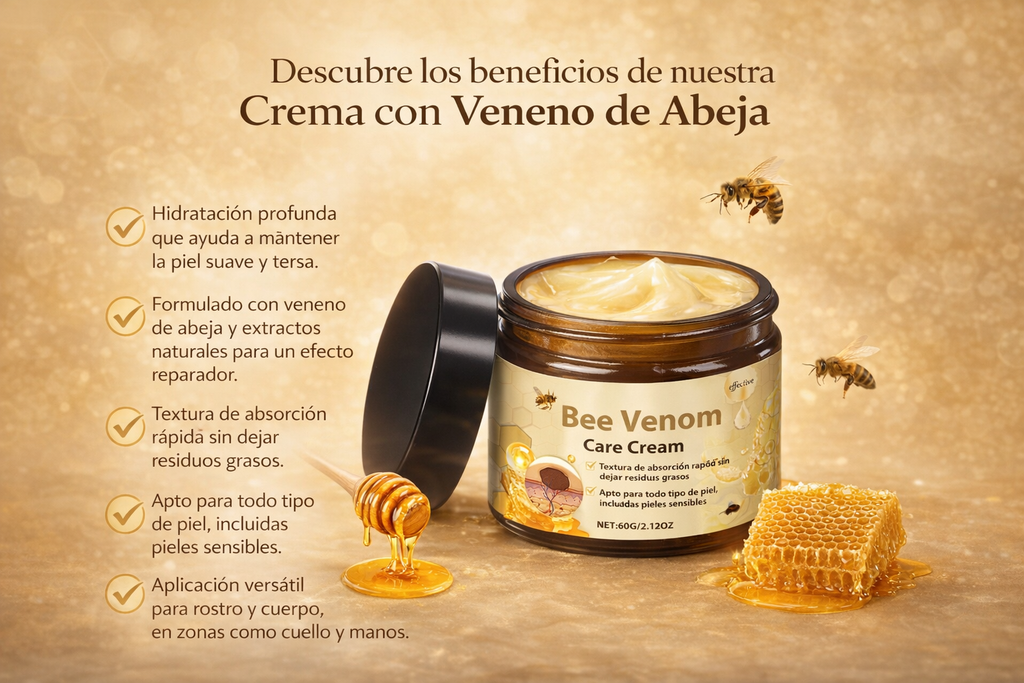 Crema reparadora de veneno de abeja 60g
